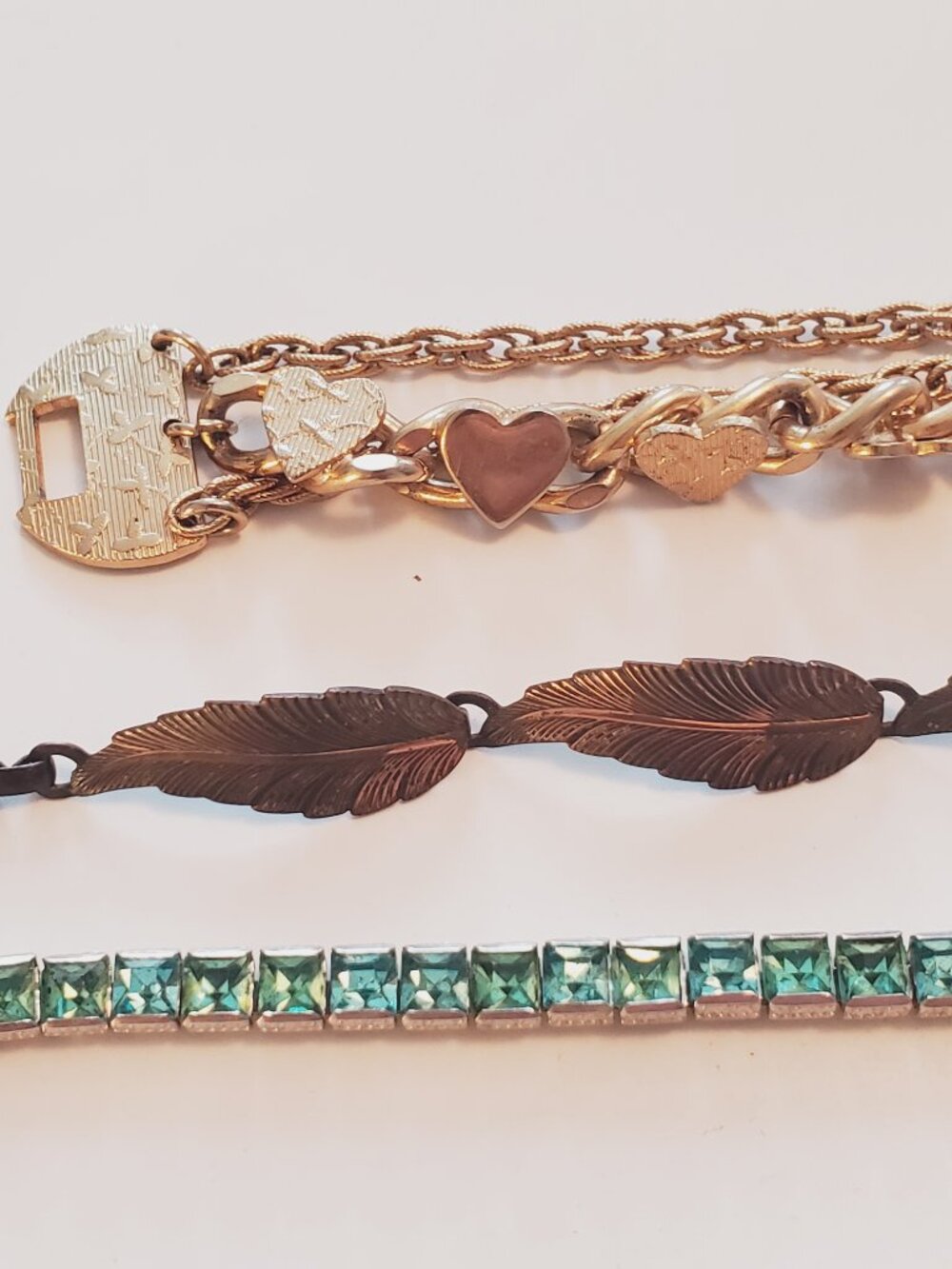 7 Bracelets, items # A-2559-2565., wt. 105 grams. - Picture 13 of 16